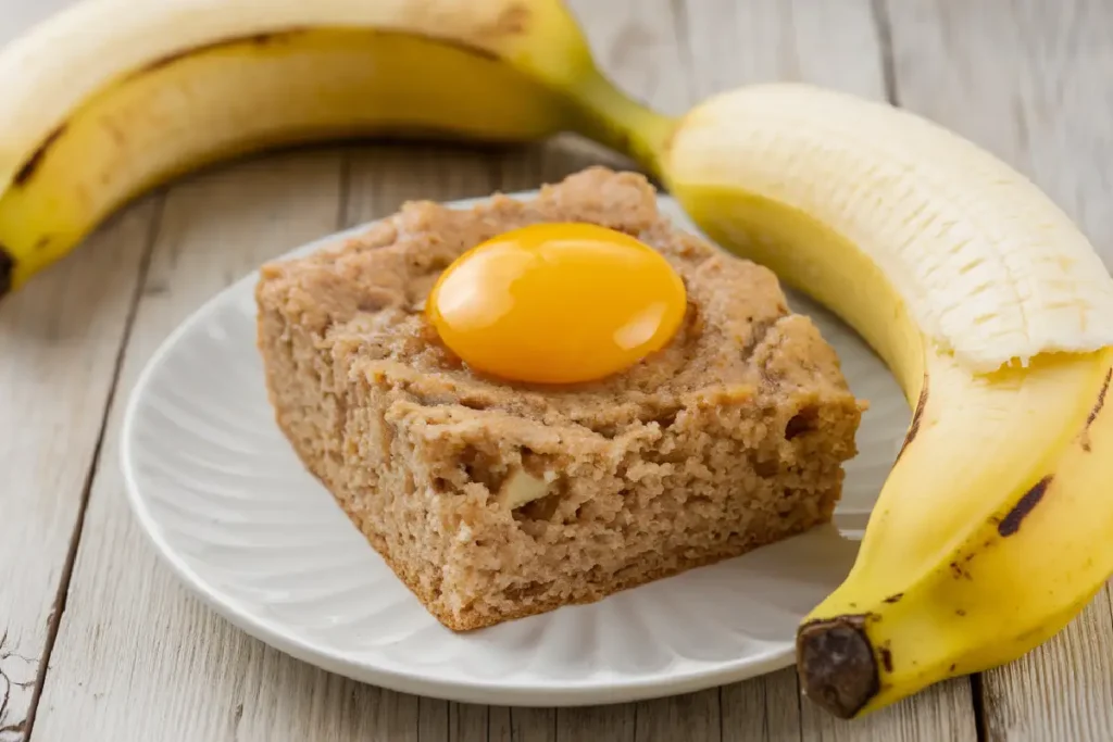 What does banana replace in baking?